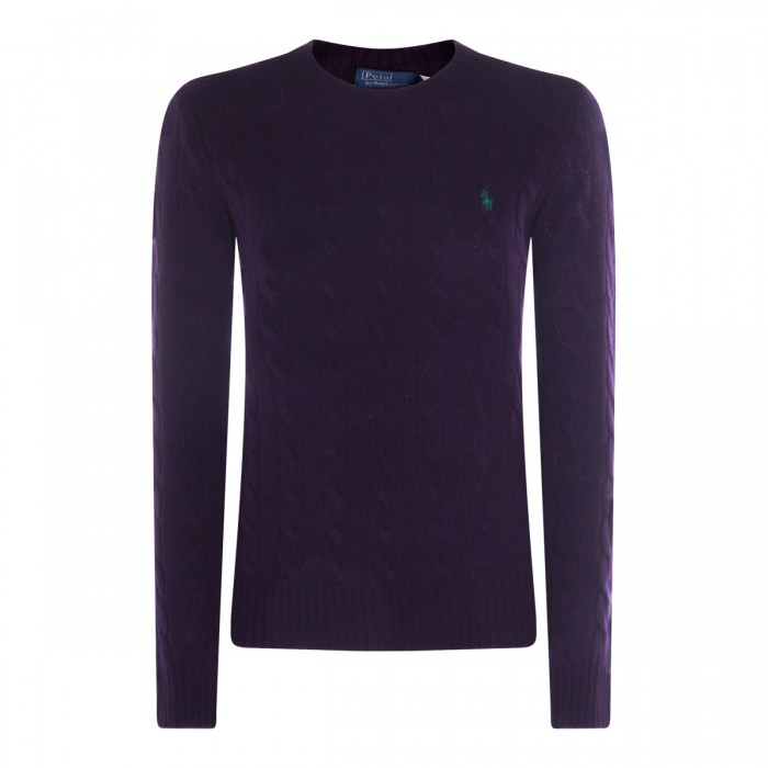 BLUE WOOL KNITWEAR