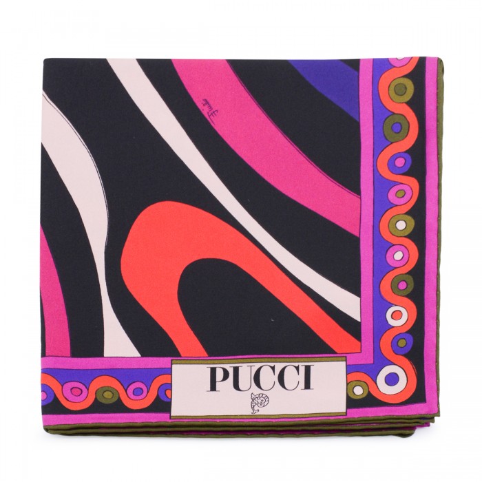 MULTICOLOR SILK SCARF