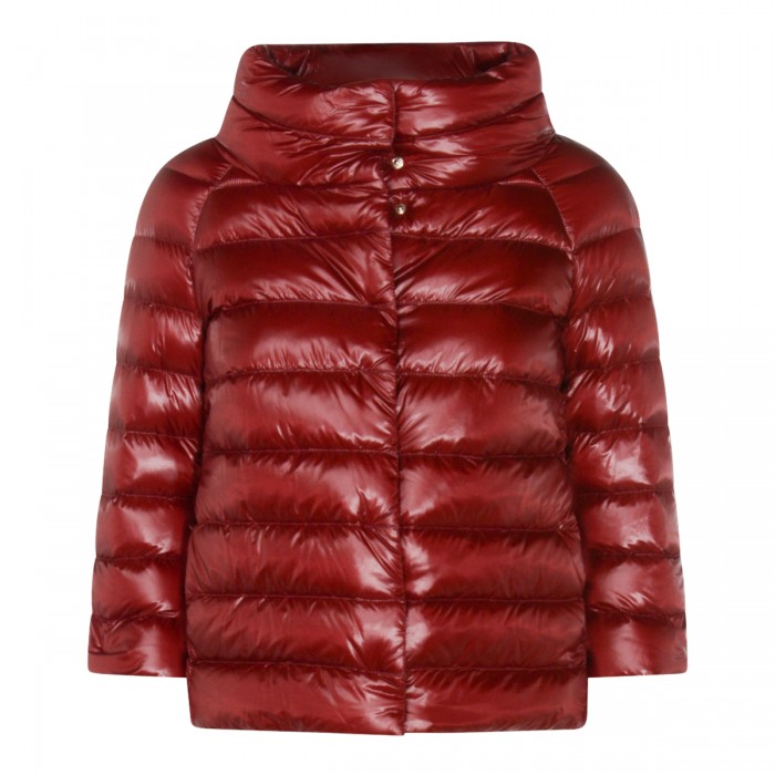RED SOFI DOWN JACKET