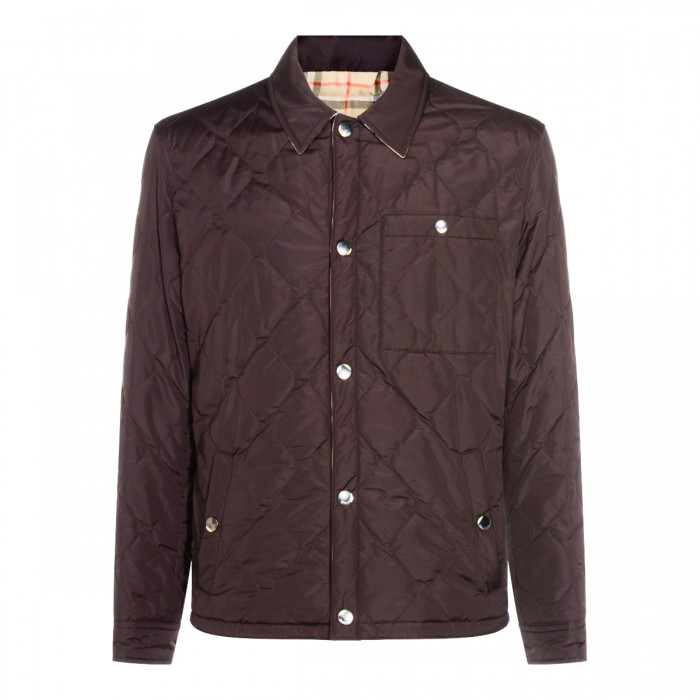 BURGUNDY BRIGHTON DOWN JACKET