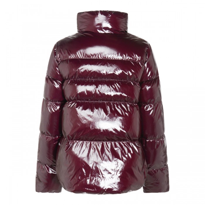 BURGUNDY DOWN JACKET 2