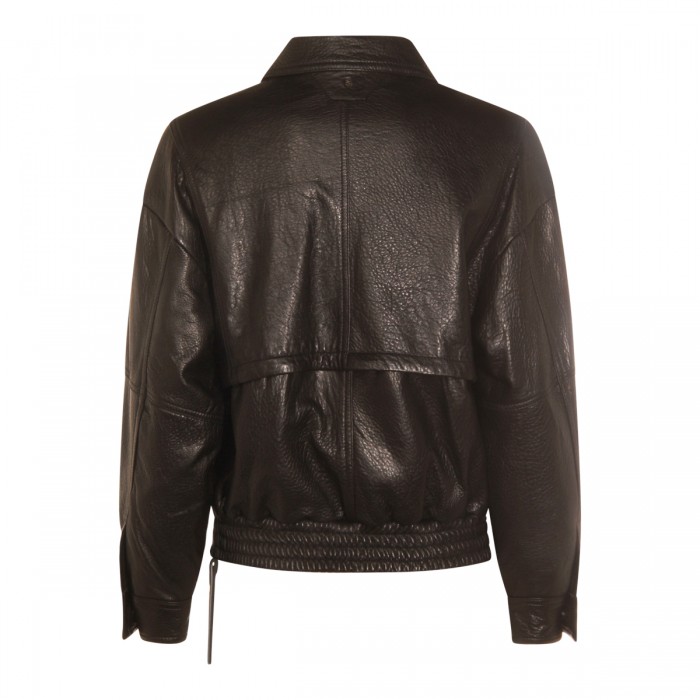BLACK LEATHER JACKET 2