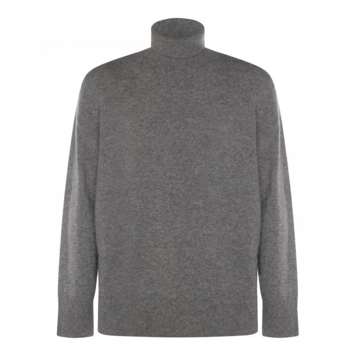GREY WOOL KNITWEAR