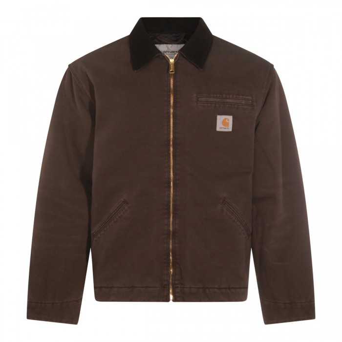 BROWN COTTON DETROIT CASUAL...