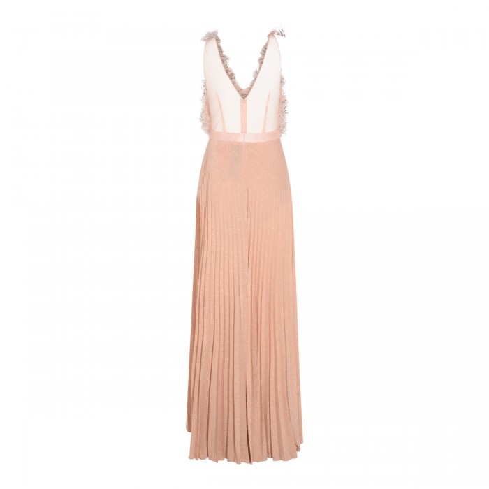 PINK VISCOSE MAXI DRESS 2