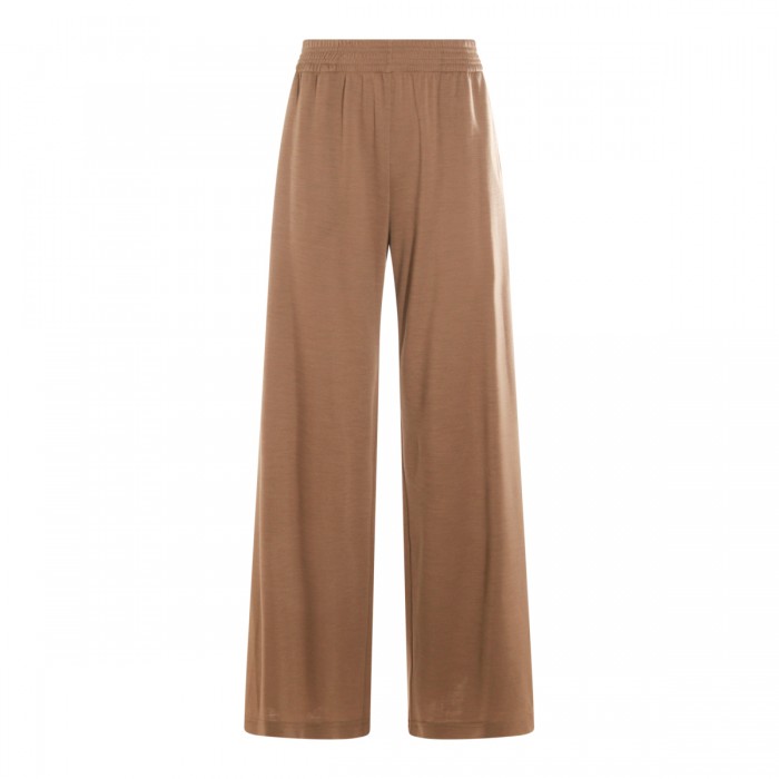 BROWN VISCOSE PANTS