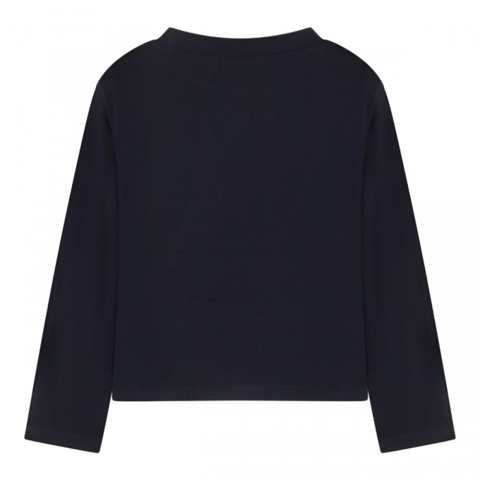 DARK BLUE COTTON SWEATSHIRT 2