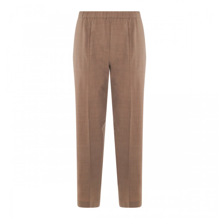 CAMEL WOOL PANTS