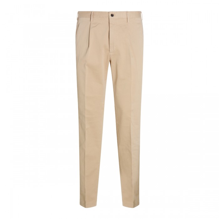 BEIGE COTTON PANTS