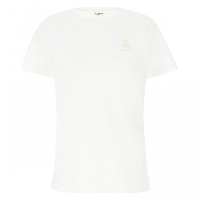 WHITE COTTON T-SHIRT