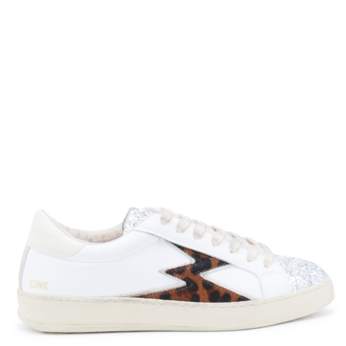 WHITE LEATHER SNEAKERS