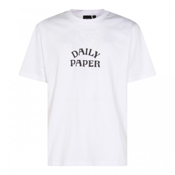 WHITE COTTON T-SHIRT