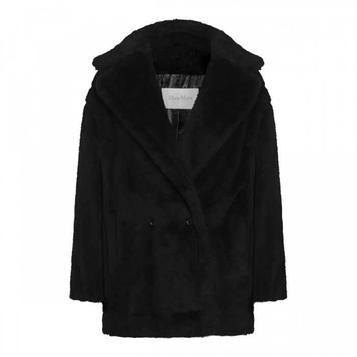 BLACK OLGA COAT