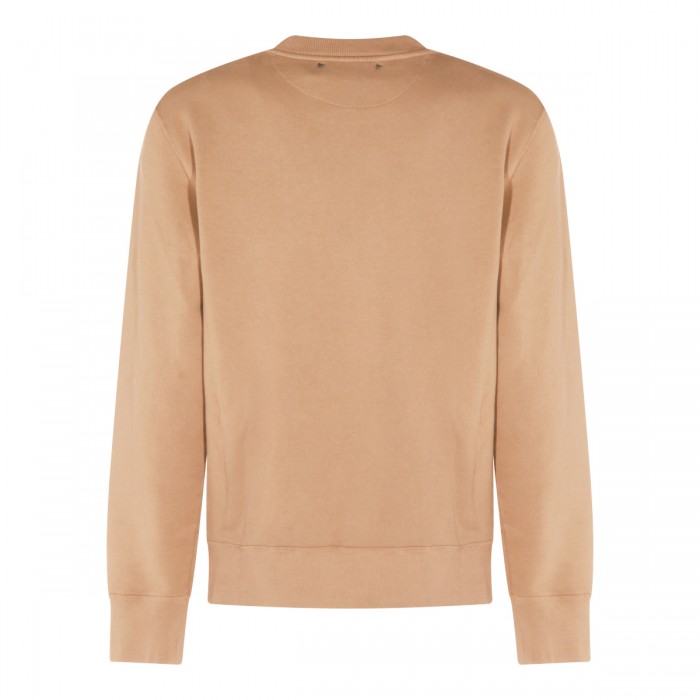 BROWN COTTON SWEATSHIRT 2