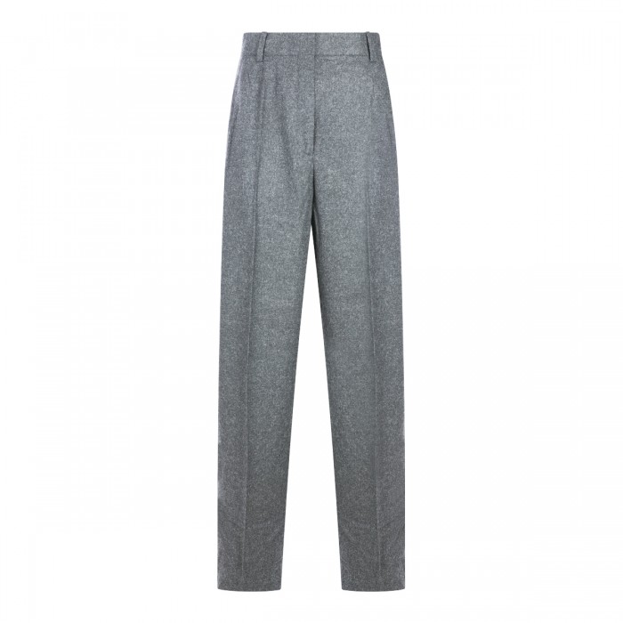 GREY VISCOSE PANTS