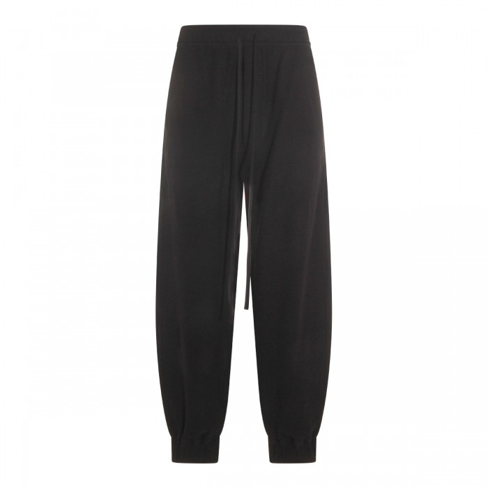 BLACK WOOL PANTS
