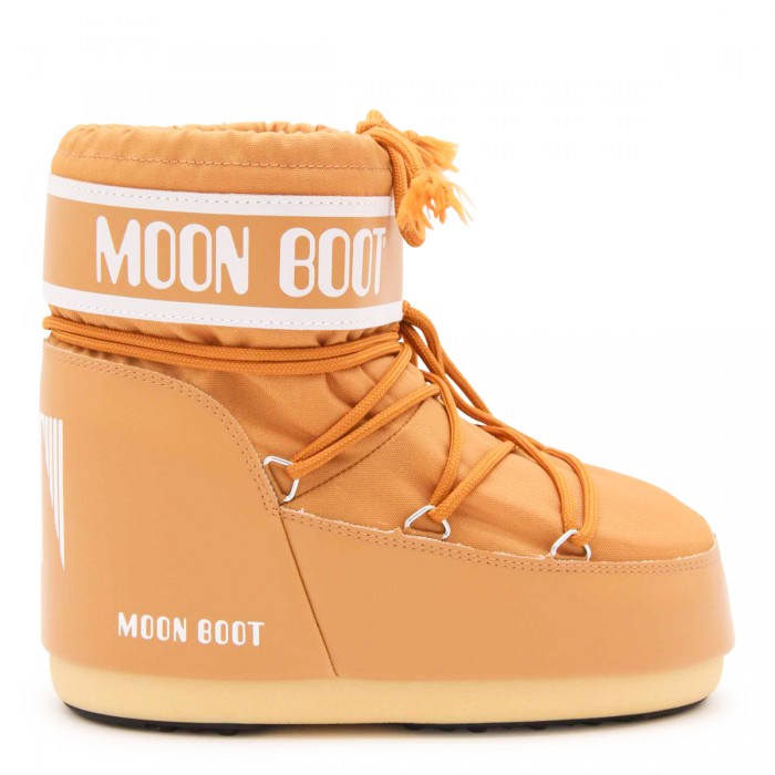 ORANGE ICON LOW NYLON BOOTS