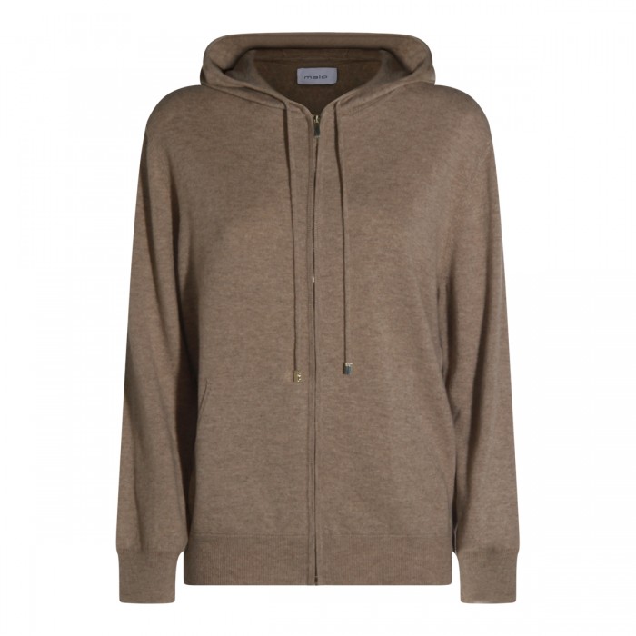 BROWN CASHMERE KNITWEAR