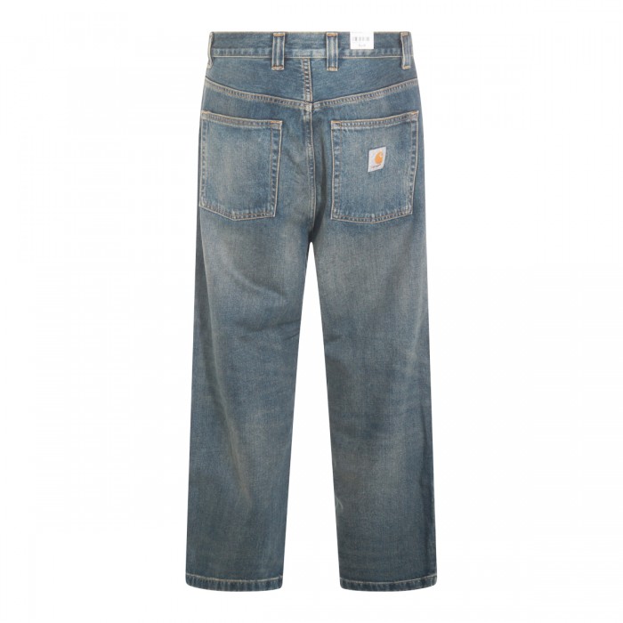 BLUE COTTON BRANDON JEANS 2