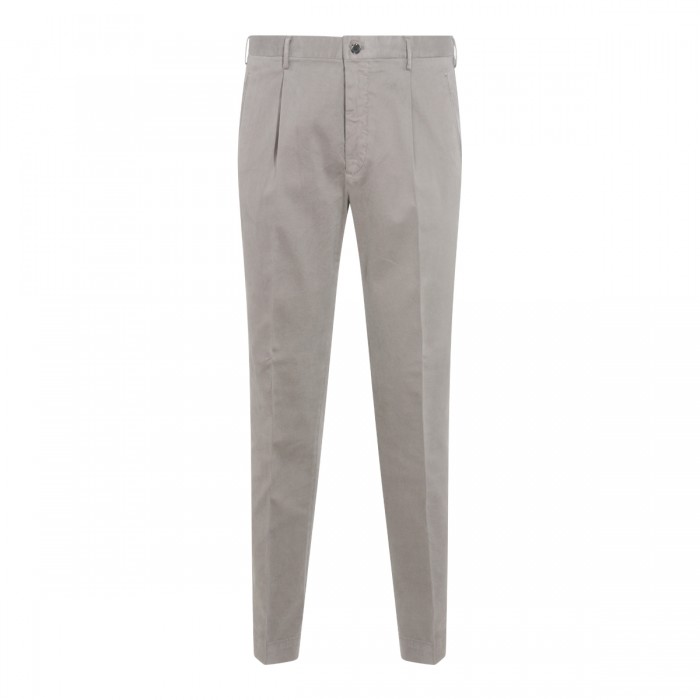 GREY COTTON PANTS