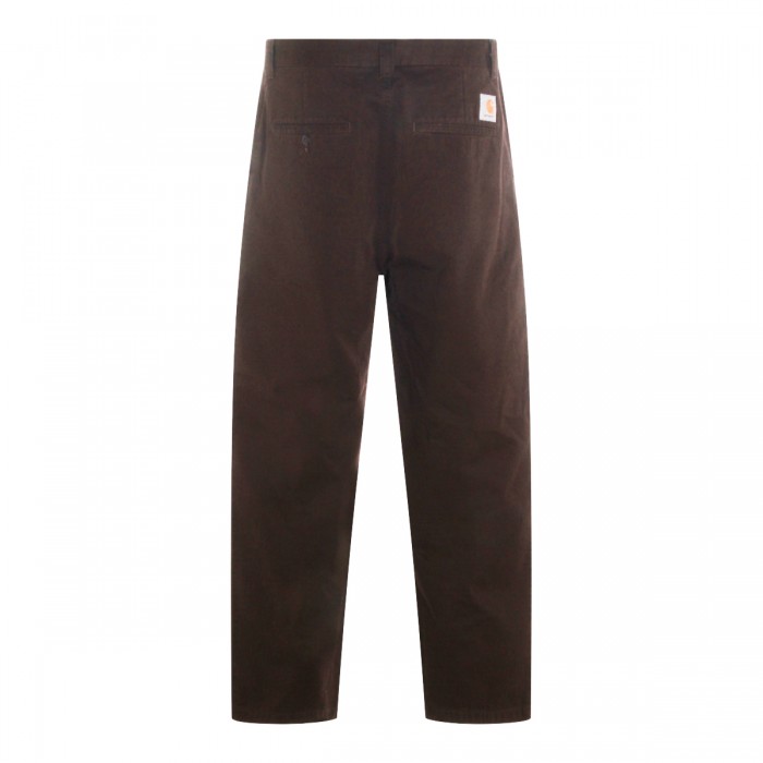 BROWN COTTON PANTS 2