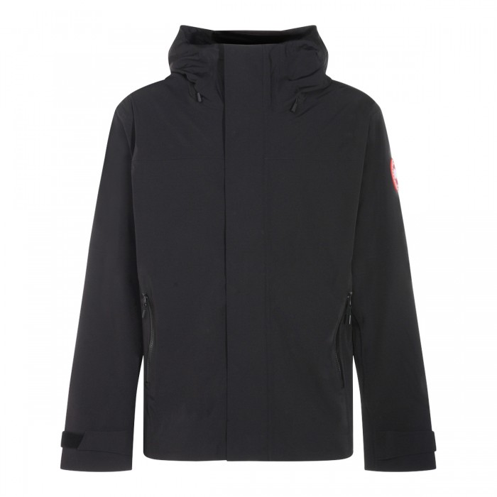 BLACK RUPERT RAIN DOWN JACKET