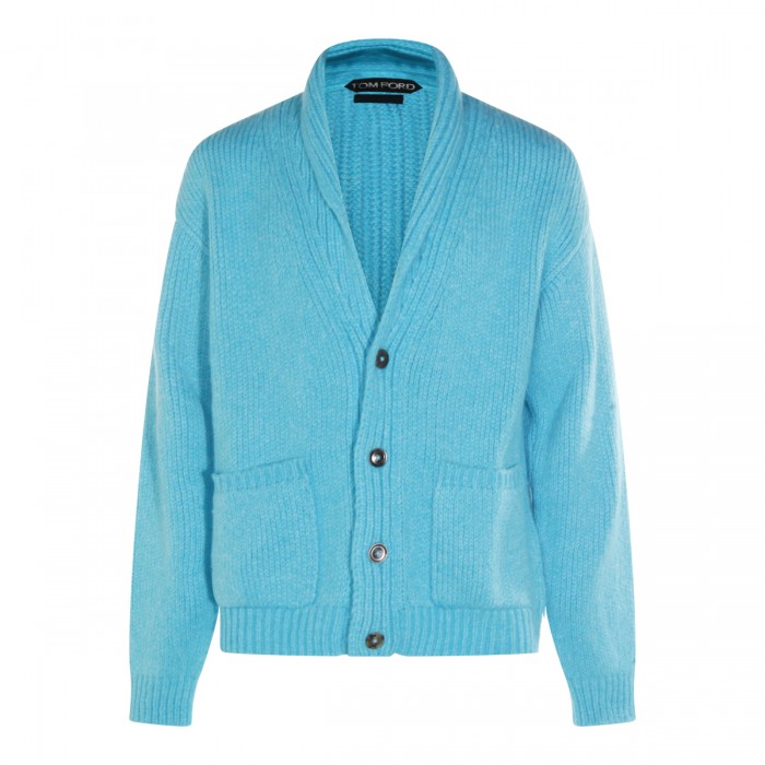 BLUE CASHMERE KNITWEAR