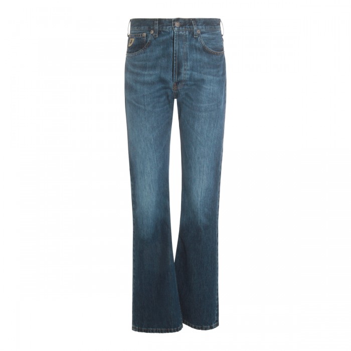BLUE COTTON DENIM JEANS