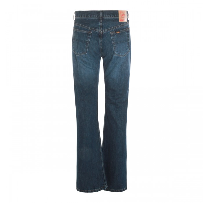 BLUE COTTON DENIM JEANS 2