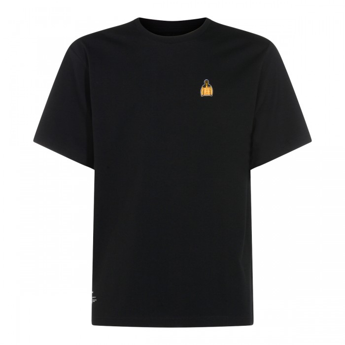 BLACK COTTON T-SHIRT