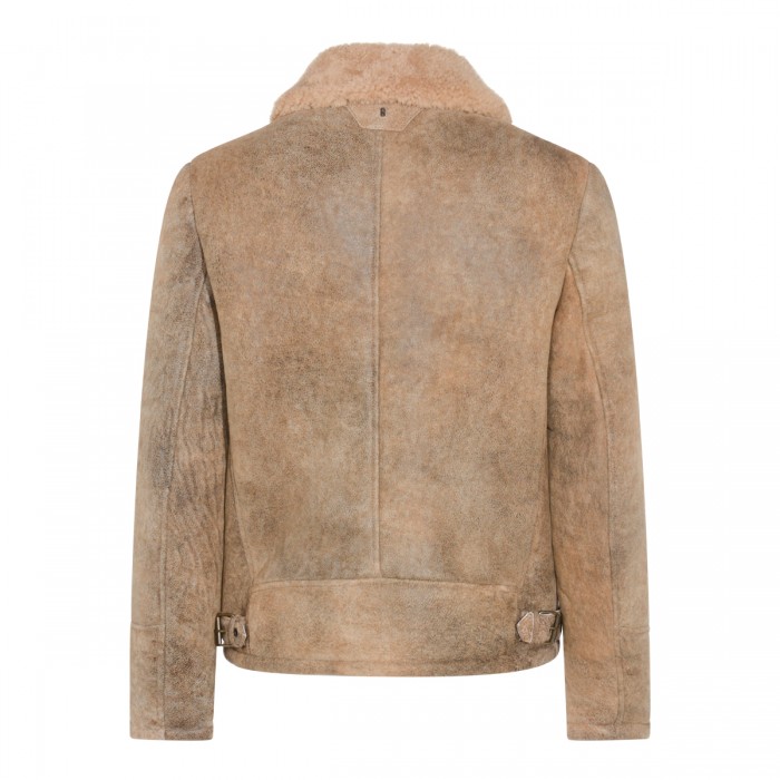 BROWN LEATHER JACKET 2