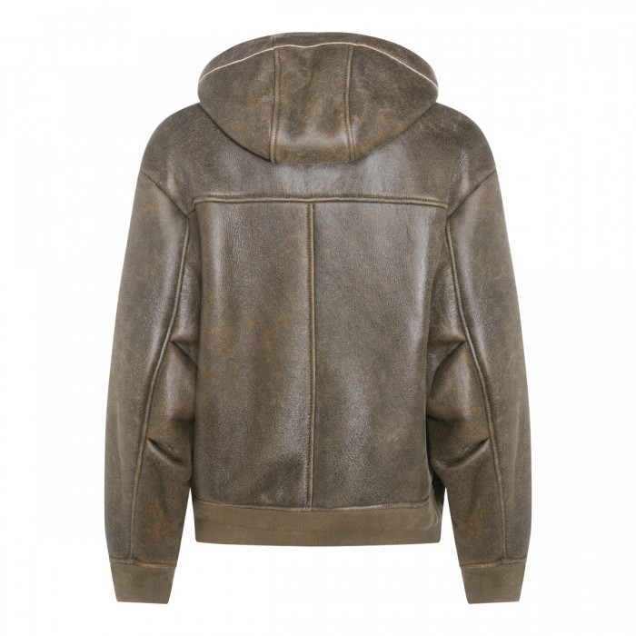 BROWN LEATHER JACKET 2