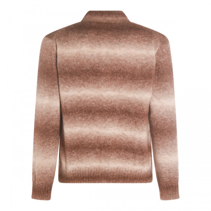 BROWN WOOL KNITWEAR 2
