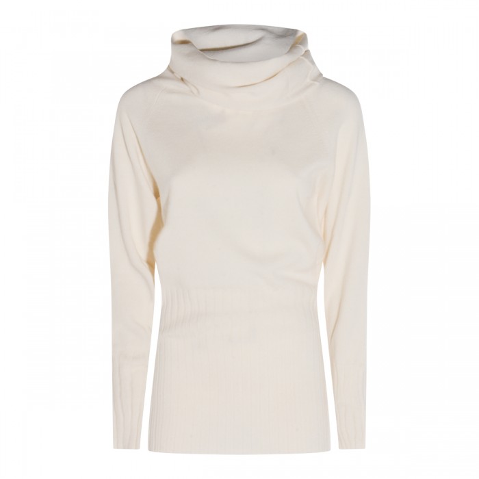 WHITE KNITWEAR