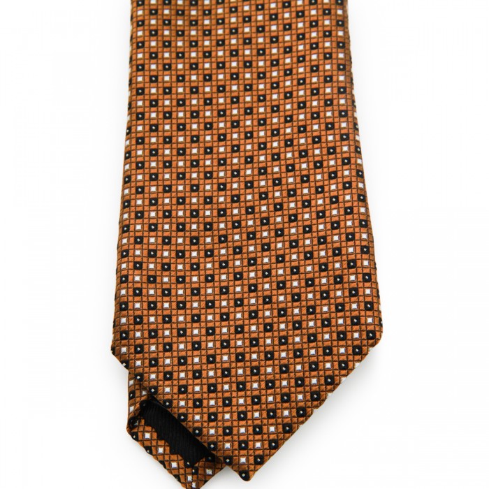 BEIGE SILK TIE 2