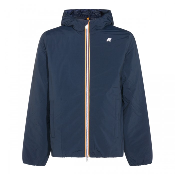 DARK BLUE NYLON JACK PLAIN...