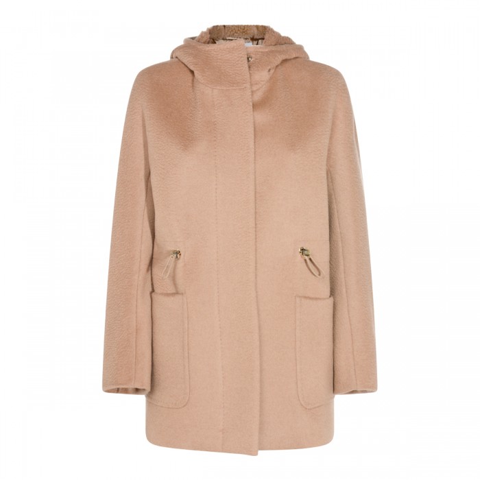 CAMEL WOOL GIUDA COAT