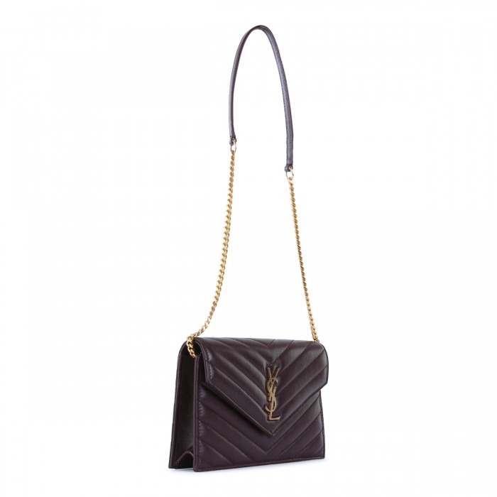 DARK RED LEATHER CASSANDRE... 2