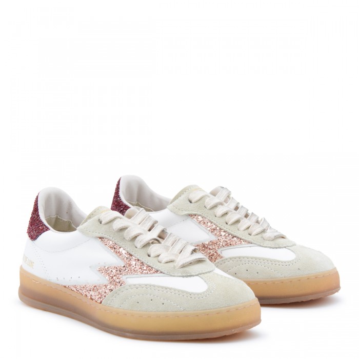 WHITE AND RED SNEAKERS 2