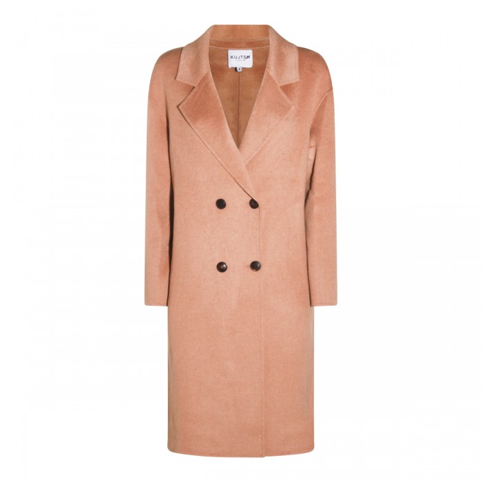 CAMEL PINK CASHMERE COAT
