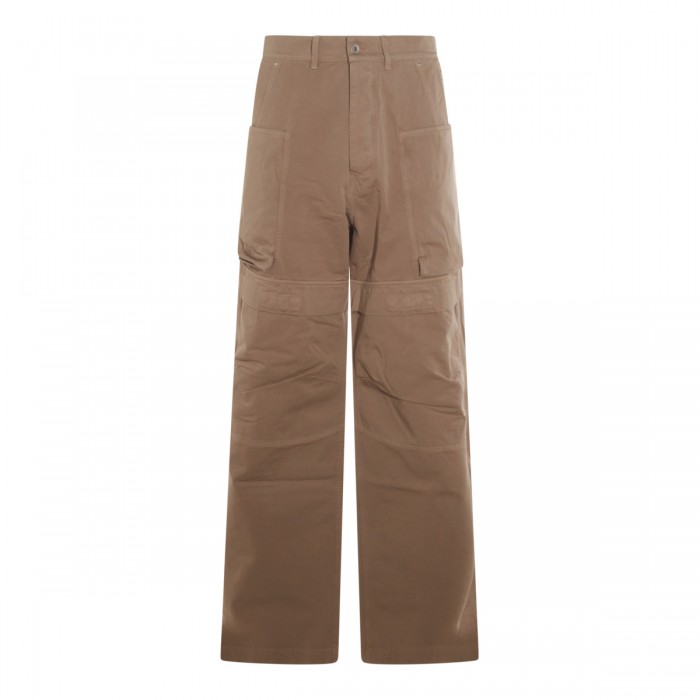 BROWN COTTON STEFAN CARGO...
