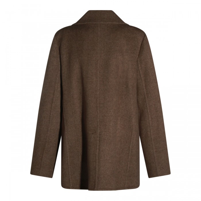 BROWN WOOL BLAZER 2