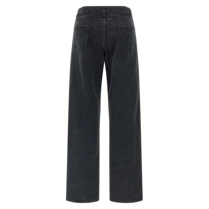 BLACK COTTON JEANS 2