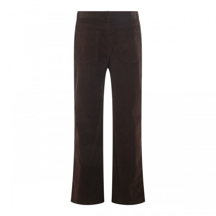 BROWN COTTON PANTS 2