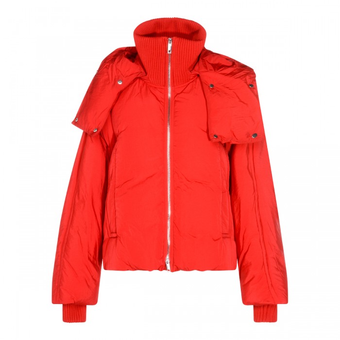 RED GLIZIA DOWN JACKET