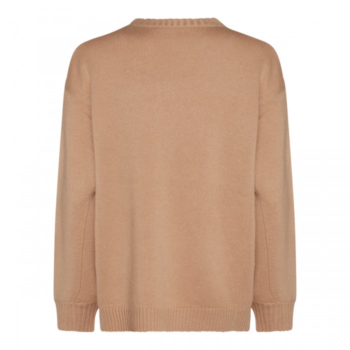 BROWN WOOL FIDO KNITWEAR 2