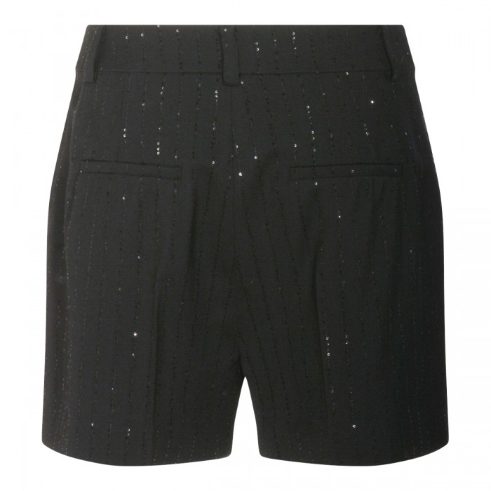 BLACK WOOL SIBERIA SHORTS 2