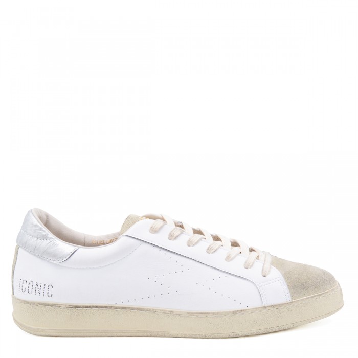 WHITE LEATHER SNEAKERS