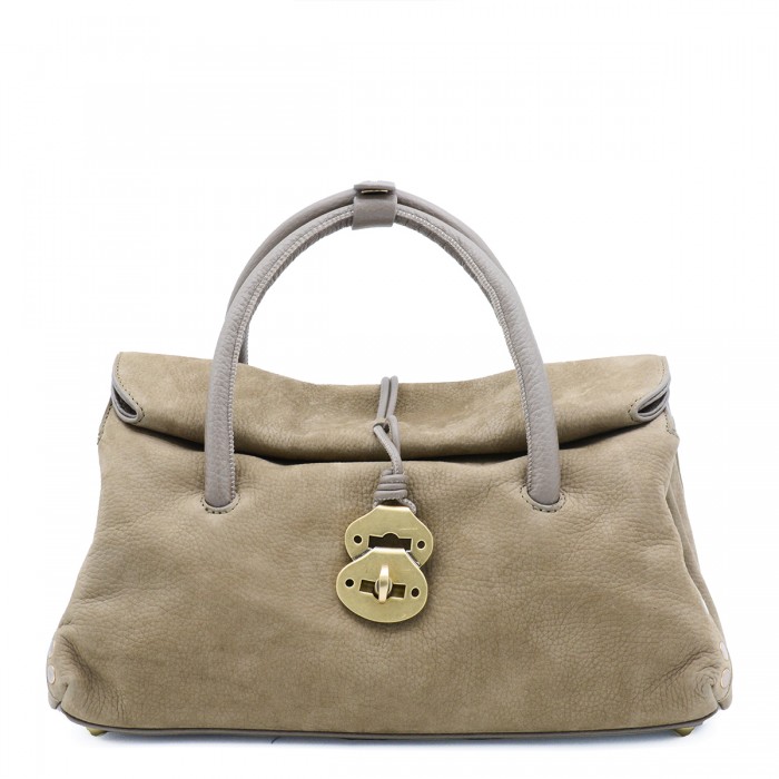 BEIGE LEATHER DOTTA JONES...