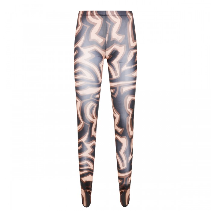 BLACK AND GOLD SILK SOCKS